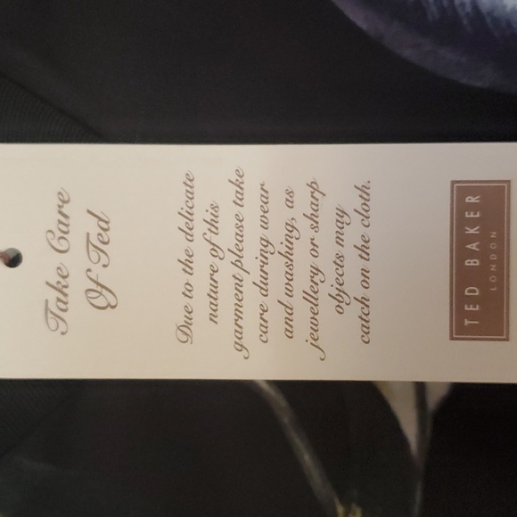 Ted Baker London Floral Blouse - Size 5 - Picture 5 of 6